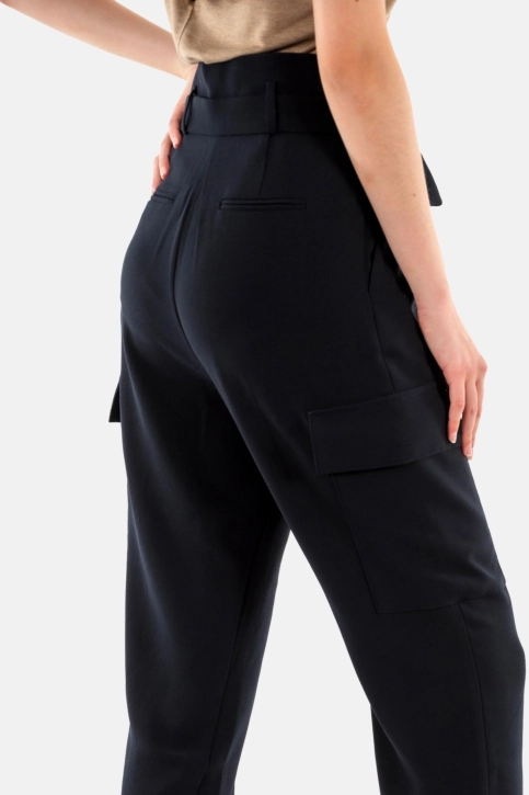 Pantalons morgan 242-prour.f marine