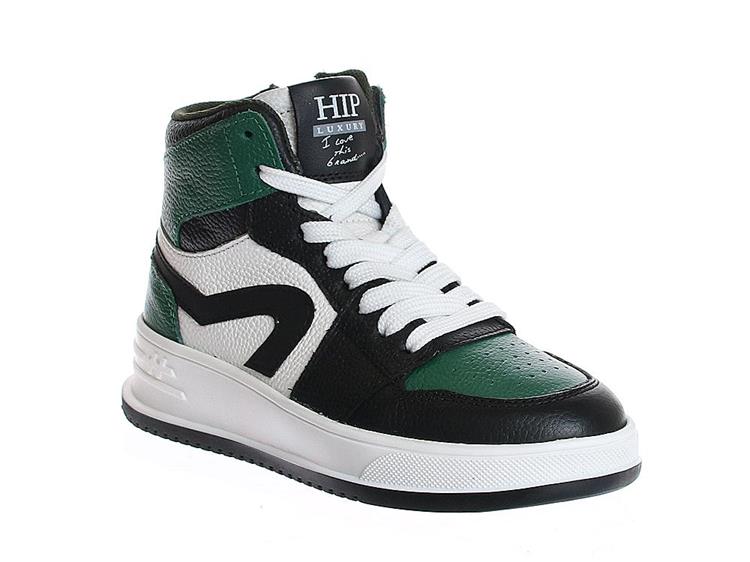 HIP Shoe Style h1012 DONKERGROEN