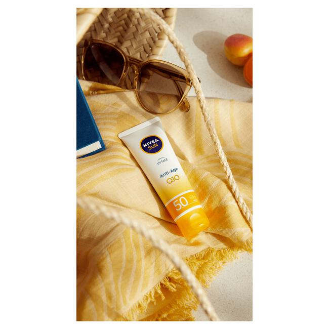 NIVEA SUN Gezichtszonnecrème Anti-Age & Anti-Pigmentvlekken SPF 50 50 ML
