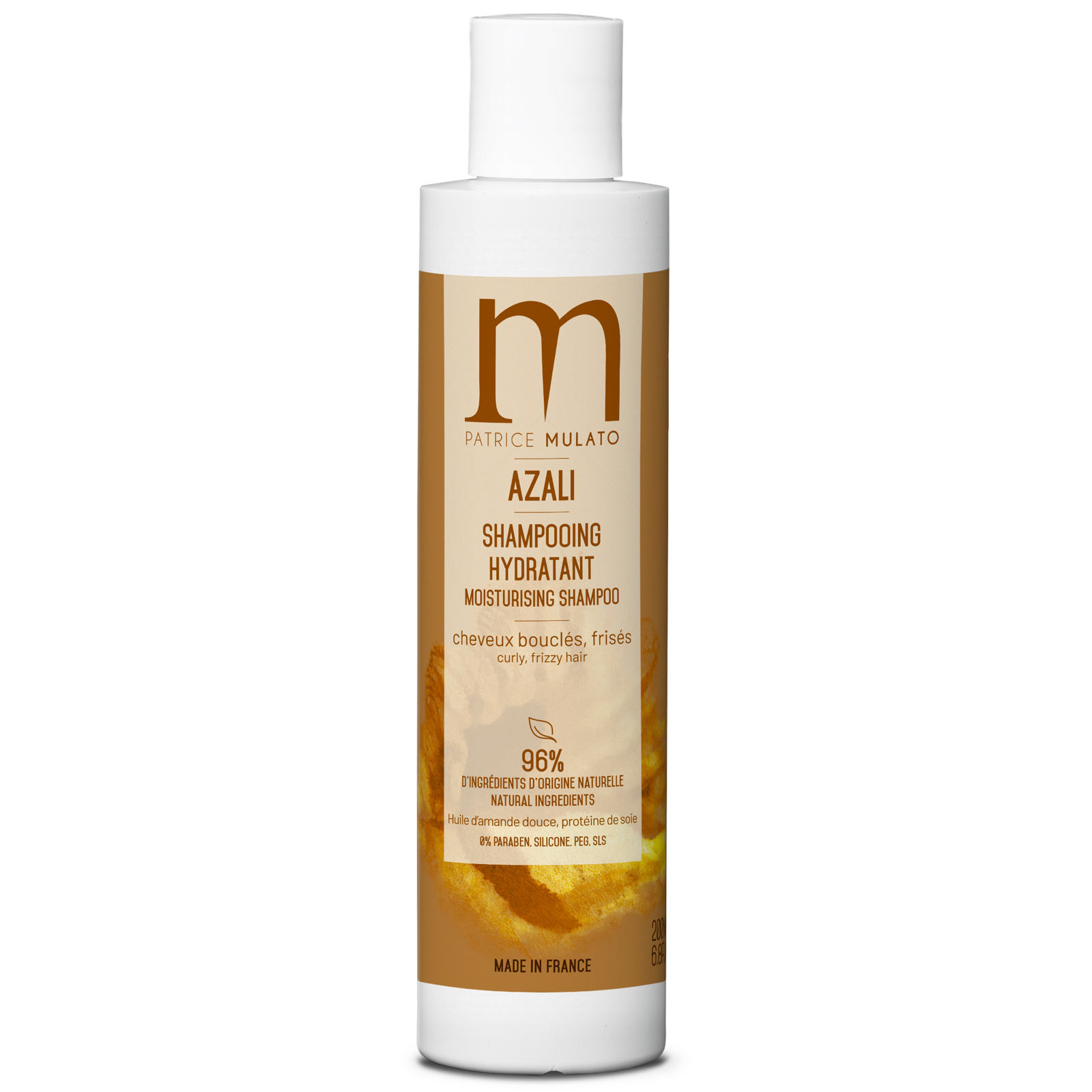 Shampoing Hydratant Cheveux Boucls Azali Mulato 200 ML