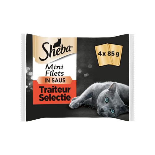 Sheba Traiteur Selectie Mini Filets in Saus