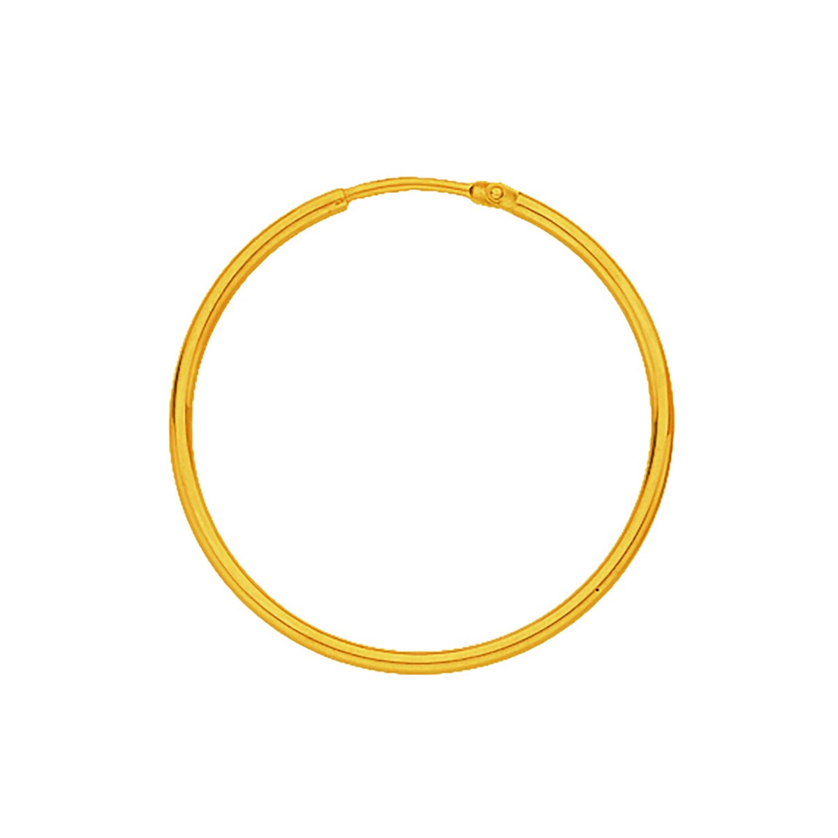 Créoles Brillaxis 30 mm or jaune 18 carats