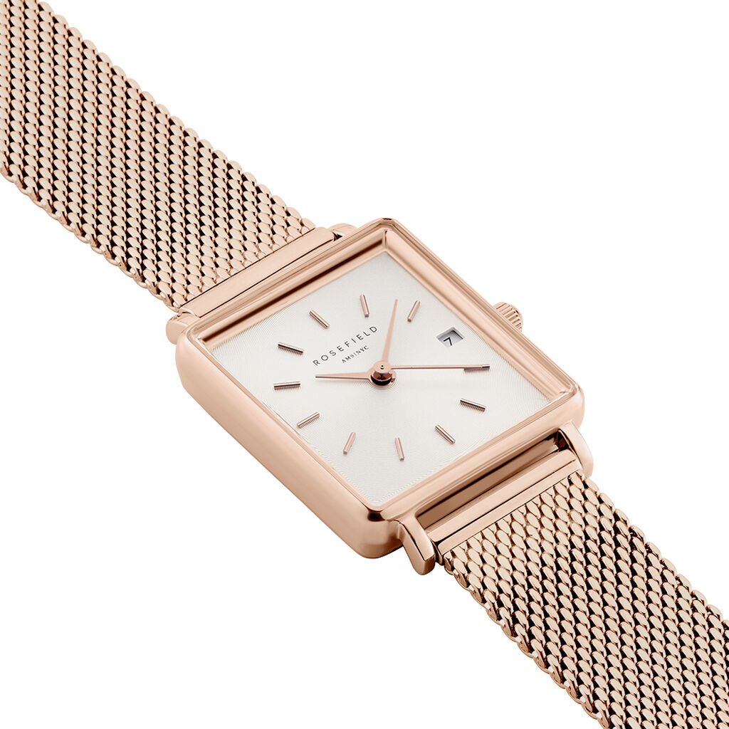 Montre Rosefield Boxy Xs Blanc