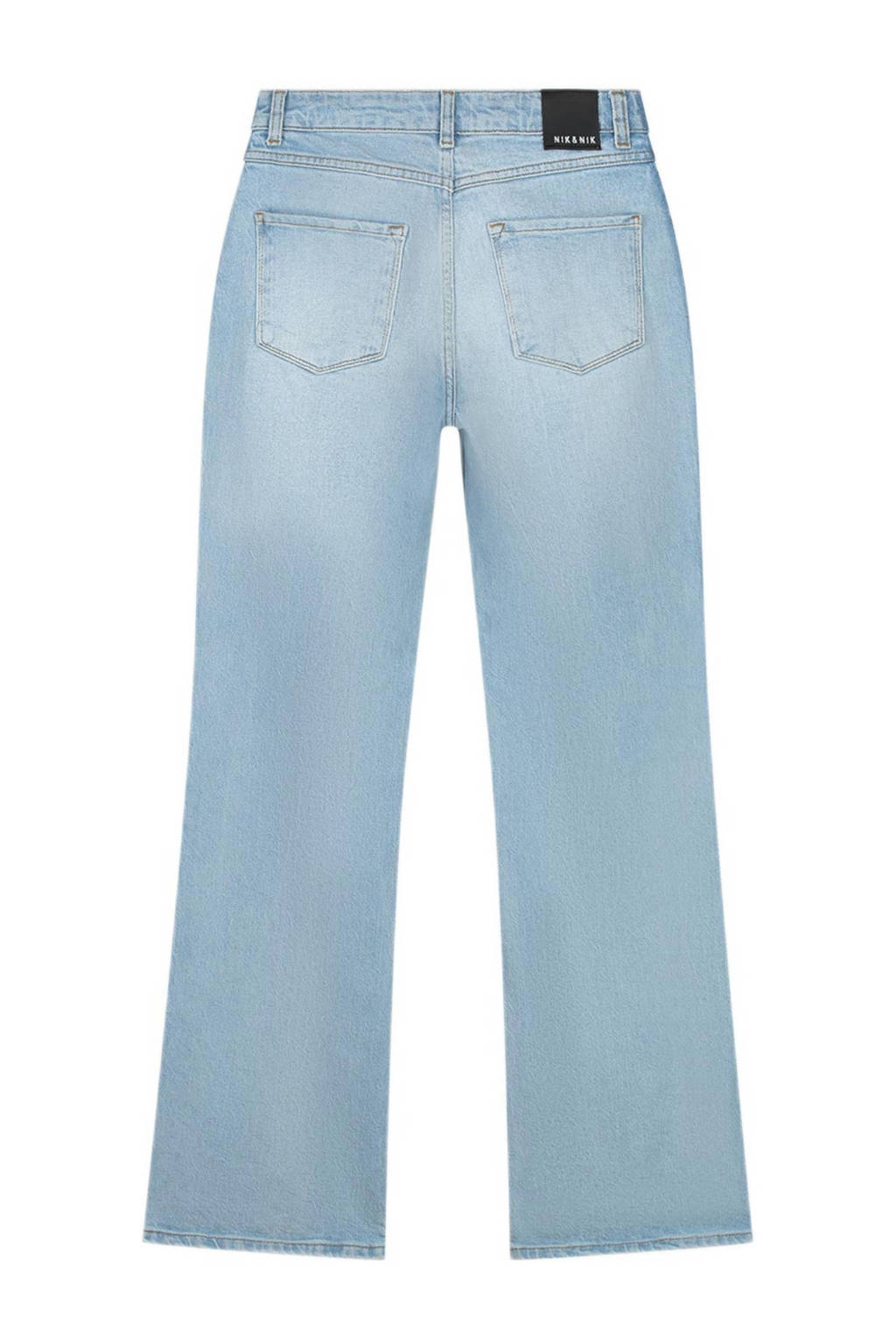 NIK&NIK wide leg jeans Flore light blue