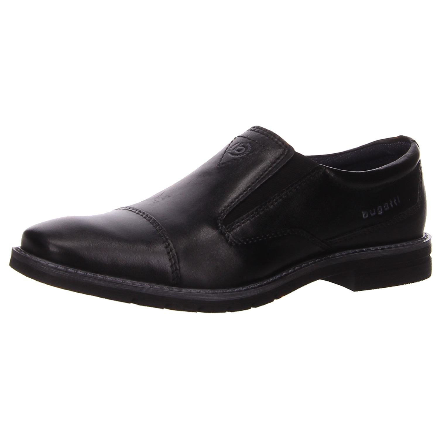 Bugatti Slipper schwarz schwarz