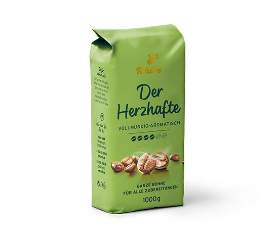 Der Herzhafte - 1 kg Ganze Bohne