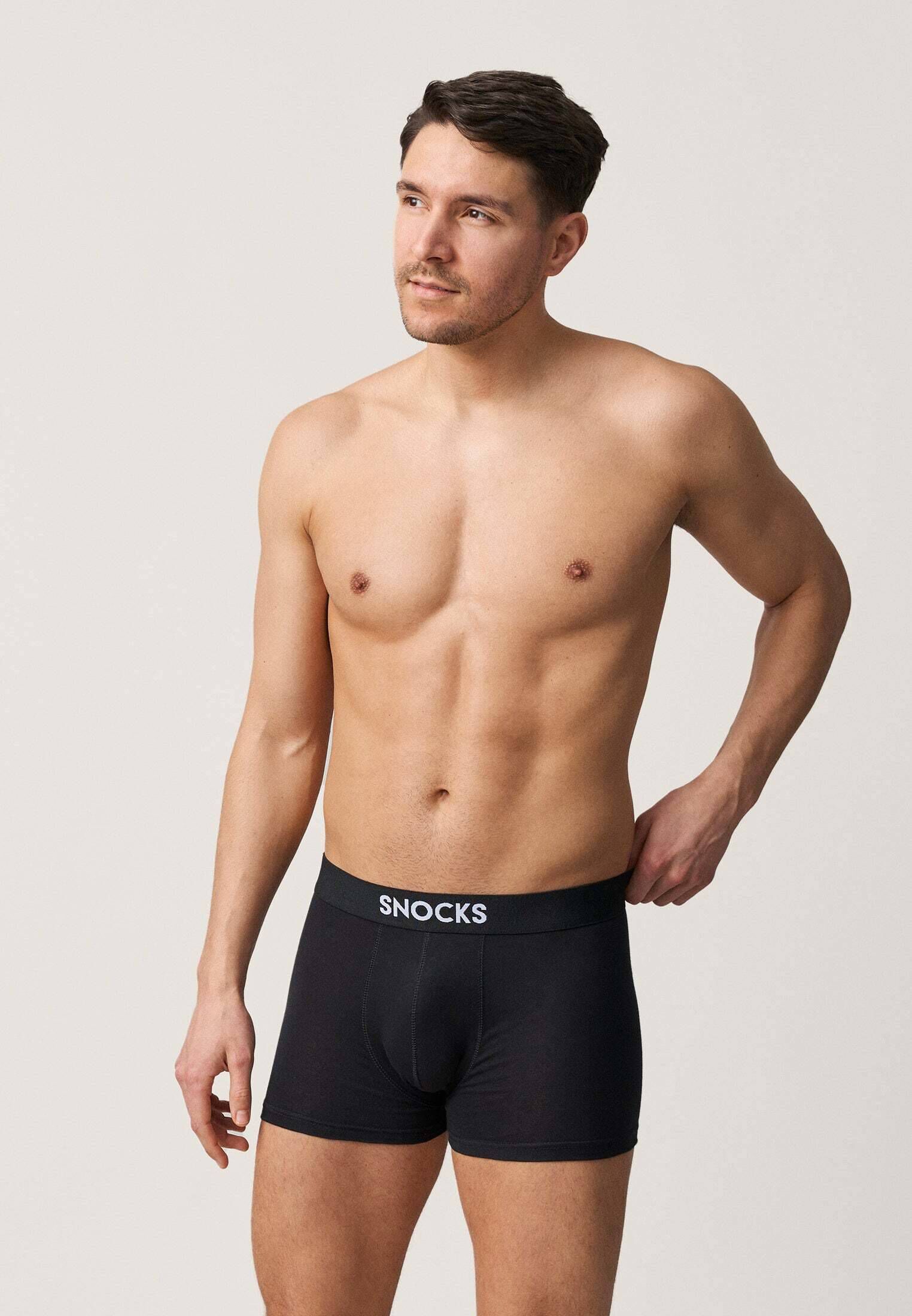 SNOCKS| Herren Boxershorts im 6er-Pack