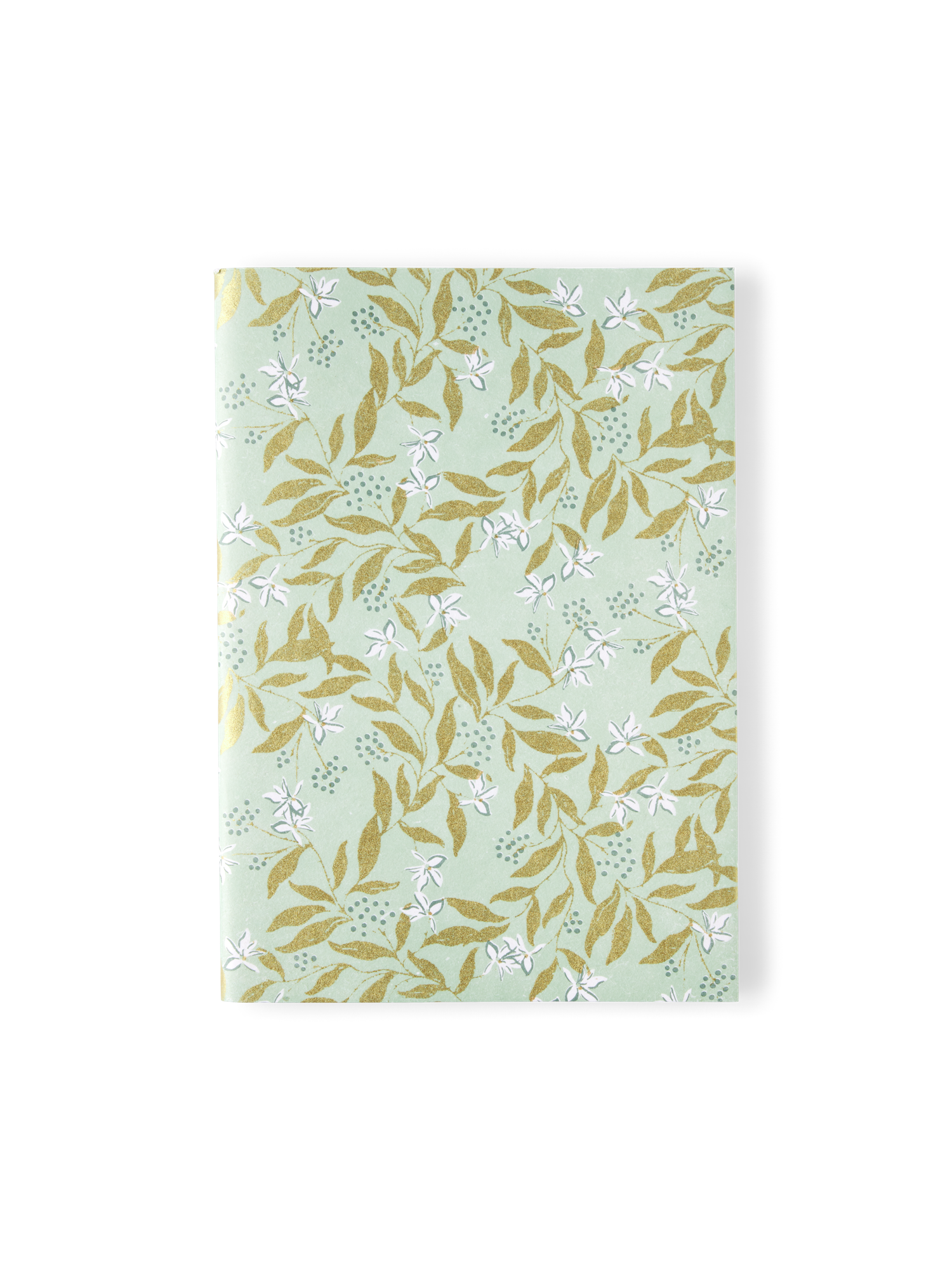 Notesbog A5 | Håndlavet papir/bomuld A5. 100 gsm. 60 sider.  | Dusty Green