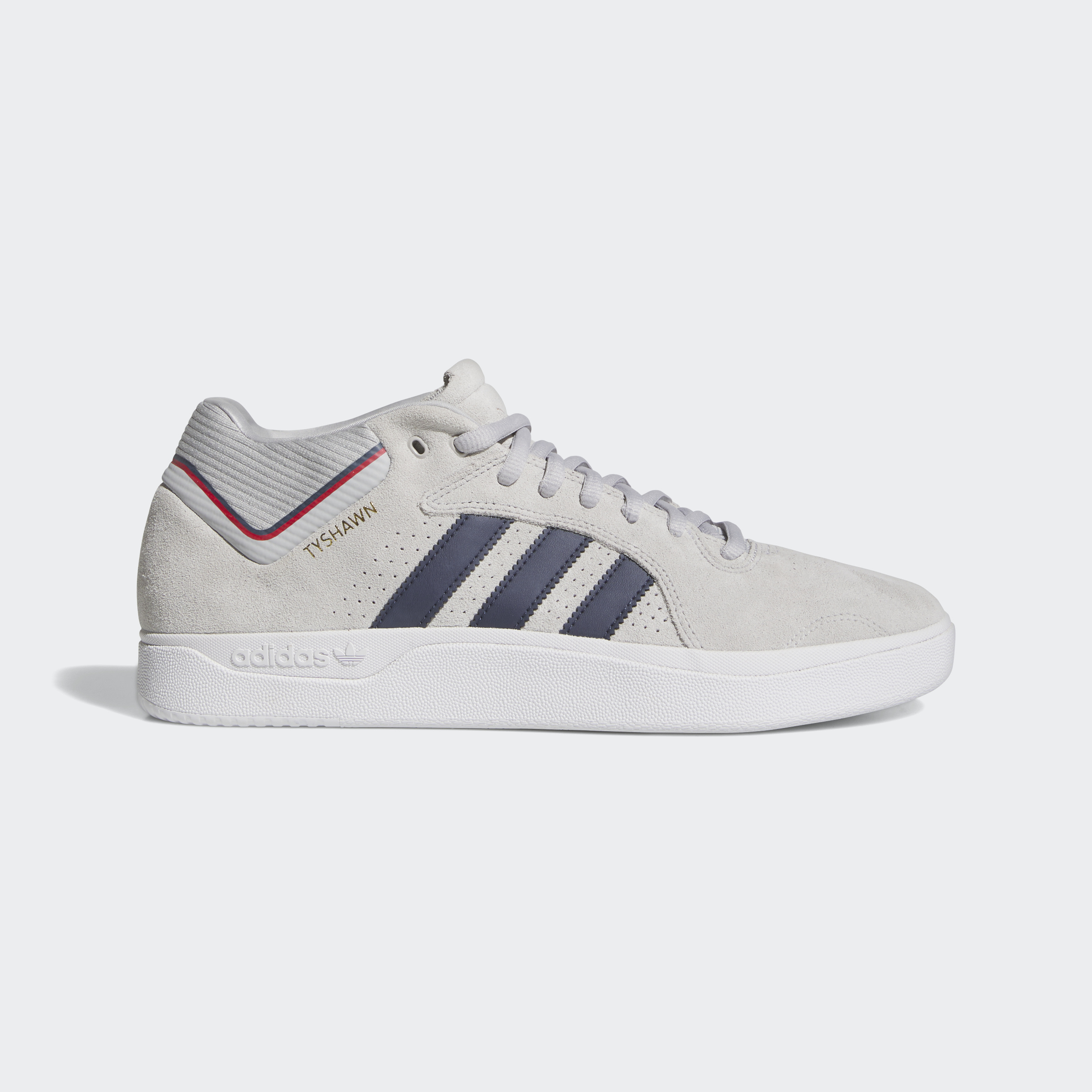Adidas Skateboarding Tyshawn Grey Navy Gold 7 US / 40 EU