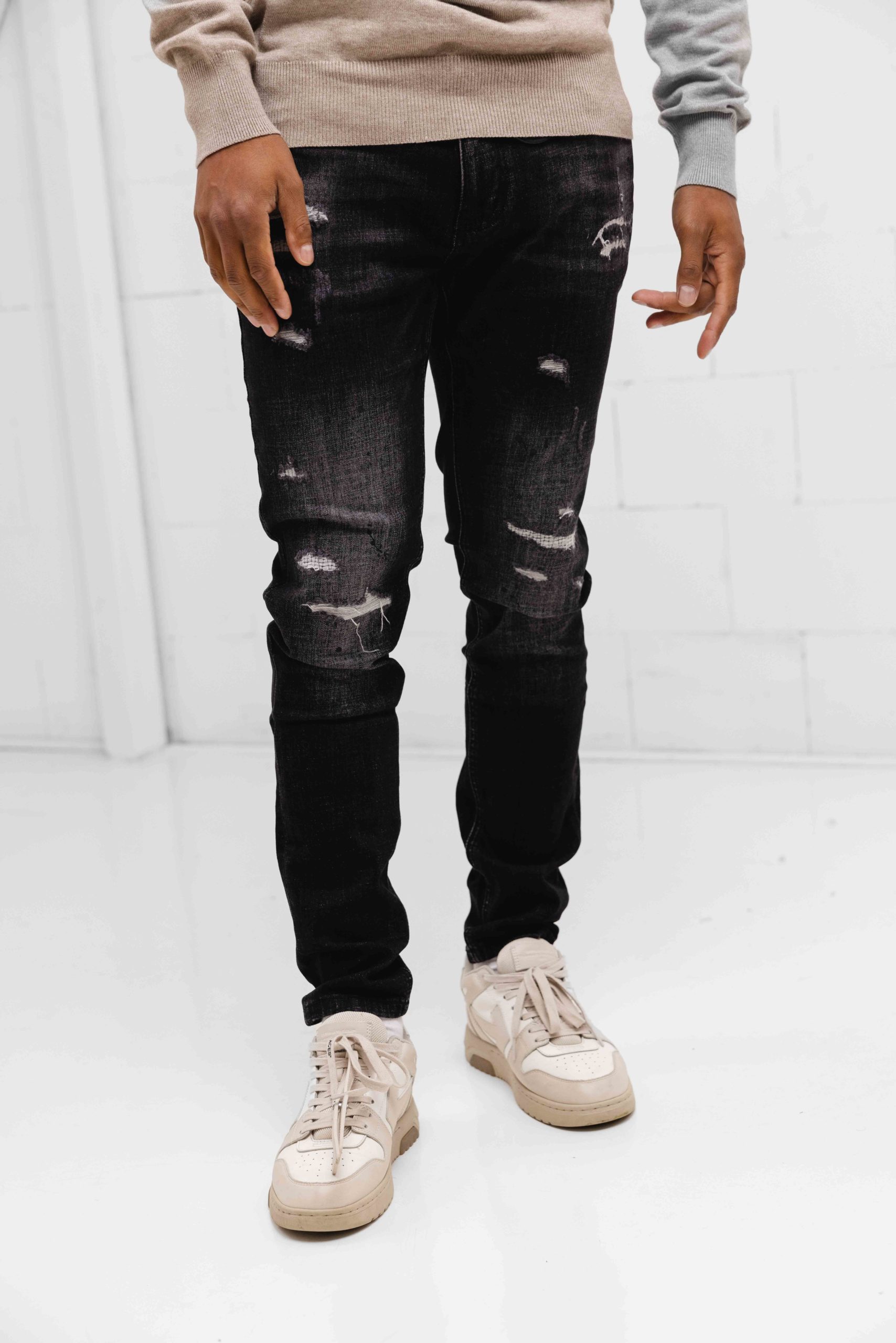 Amicci Spirito Jeans Heren Zwart