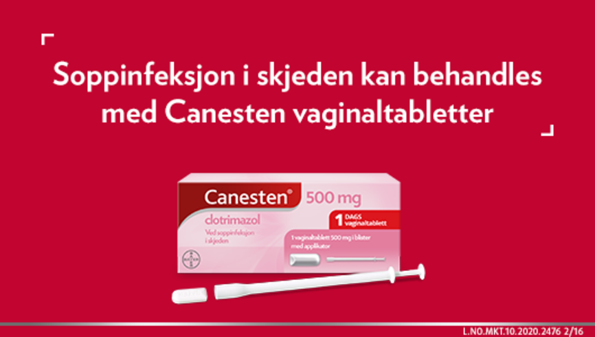 Canesten vaginaltablett 500mg