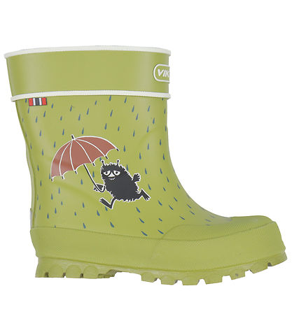 Viking Gummistiefel - Alv Jolly MOOMIN - Kaki/Multi