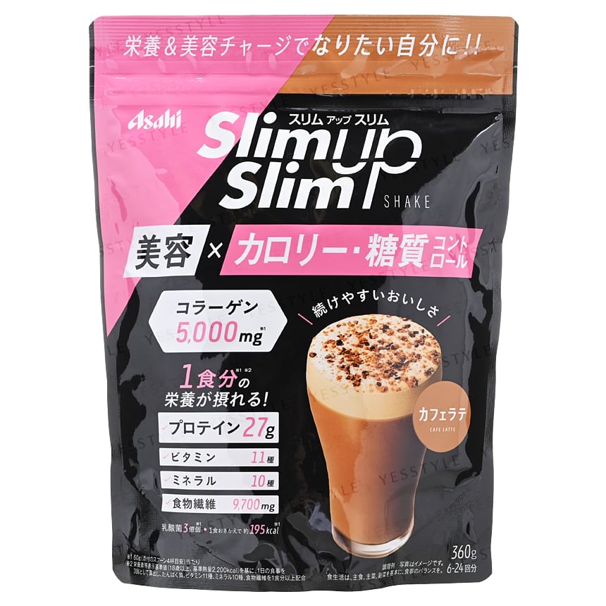 Asahi - Slim Up Slim Shake Cafe Latte 360g (6-24 porties)