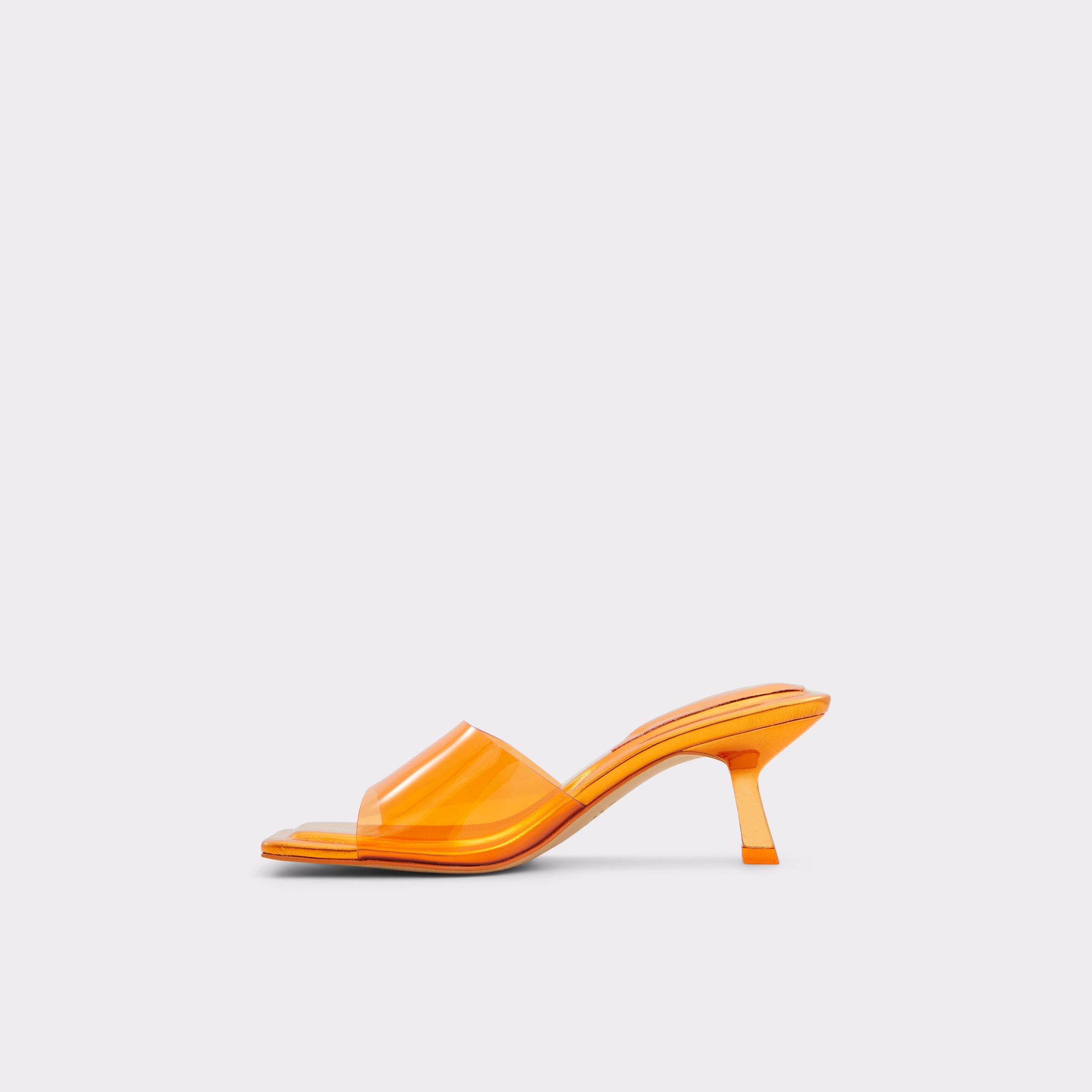 Cassilia Orange Women Mule Shoes