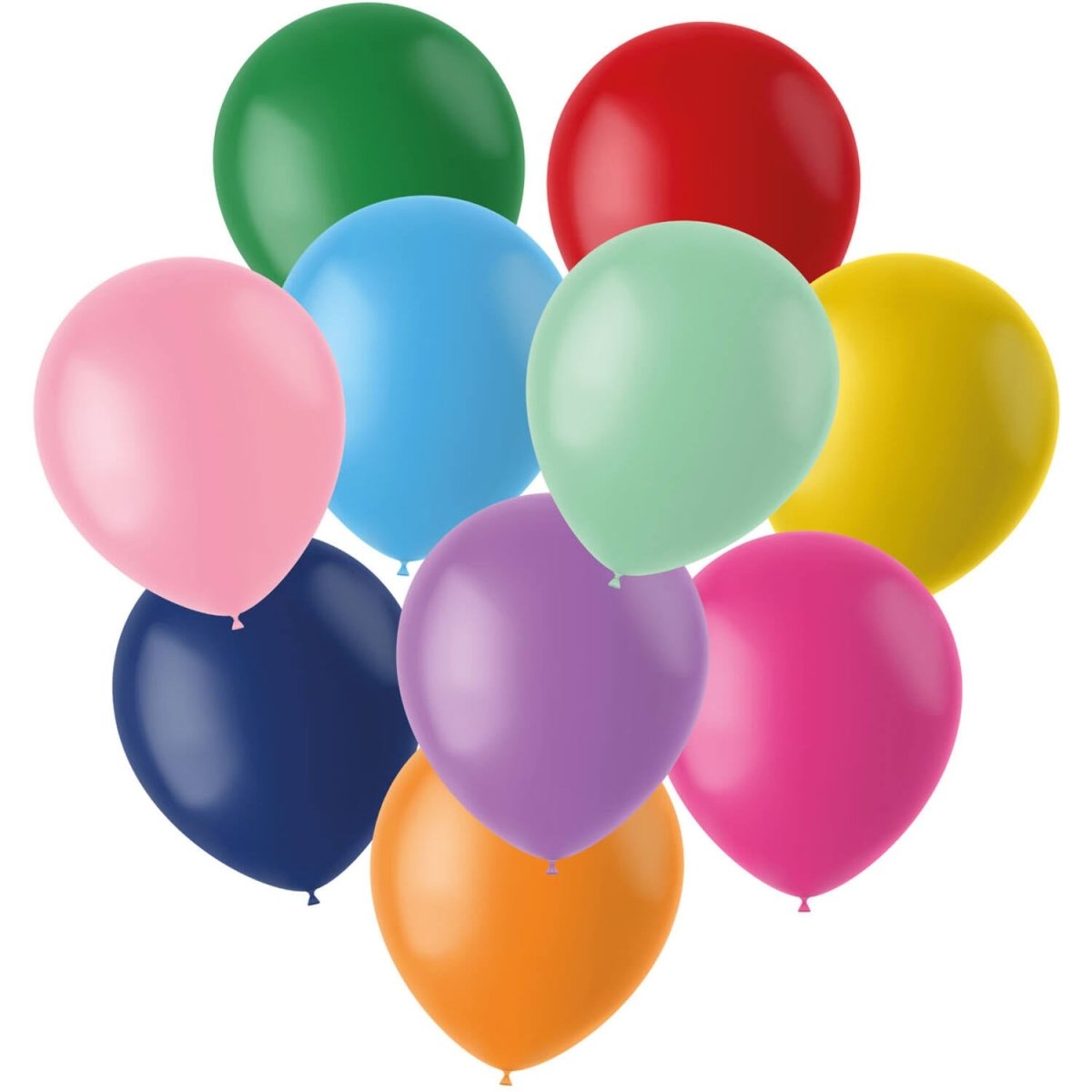 Gekleurde Ballonnen 33cm 50st