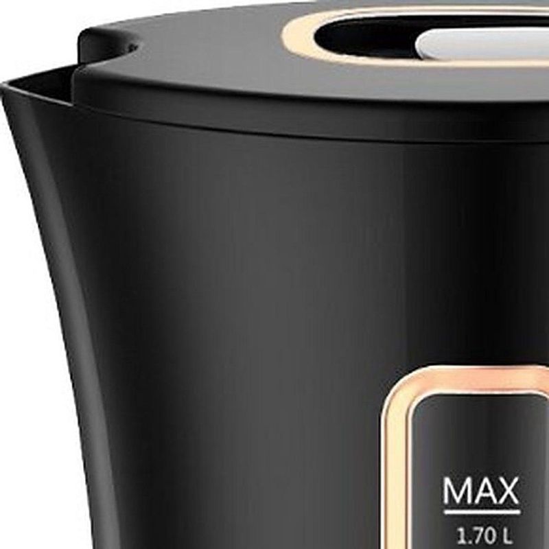 Emerio - WK-125130 - Waterkoker - Zwart - 1,7 Liter - 2200 Watt