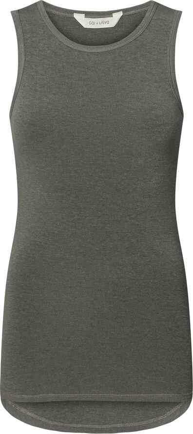 Gai&Lisva Alberte Wool Top Dark gull grey