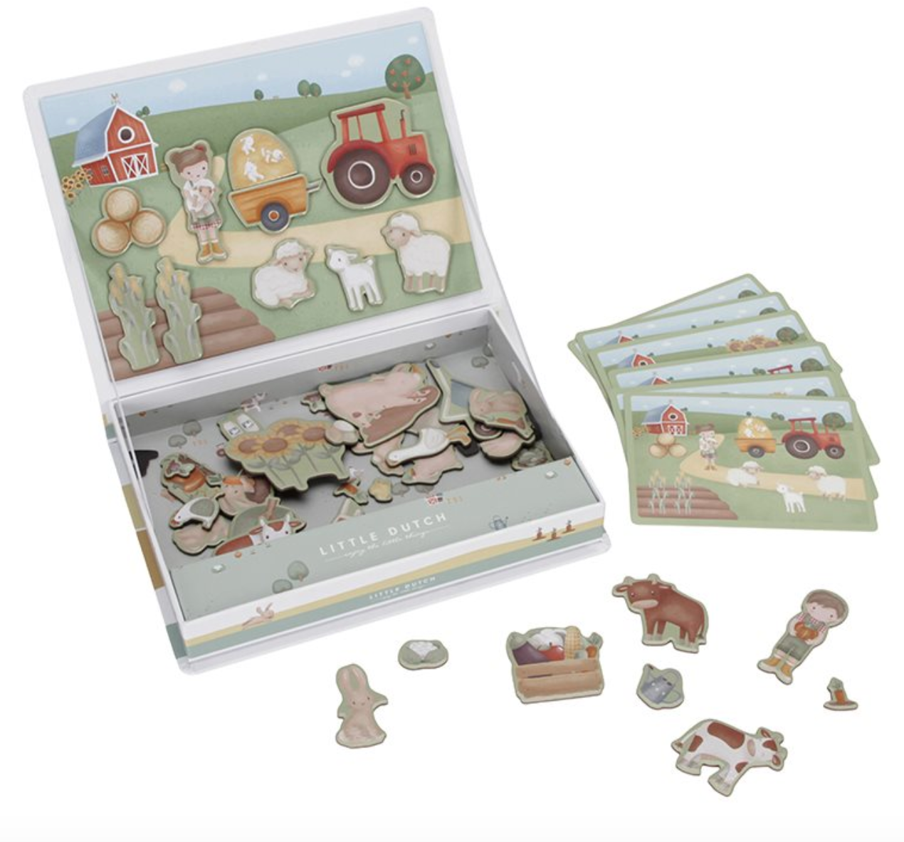 Little Dutch Little Dutch magnetisch speelbord  Little Farm FSC