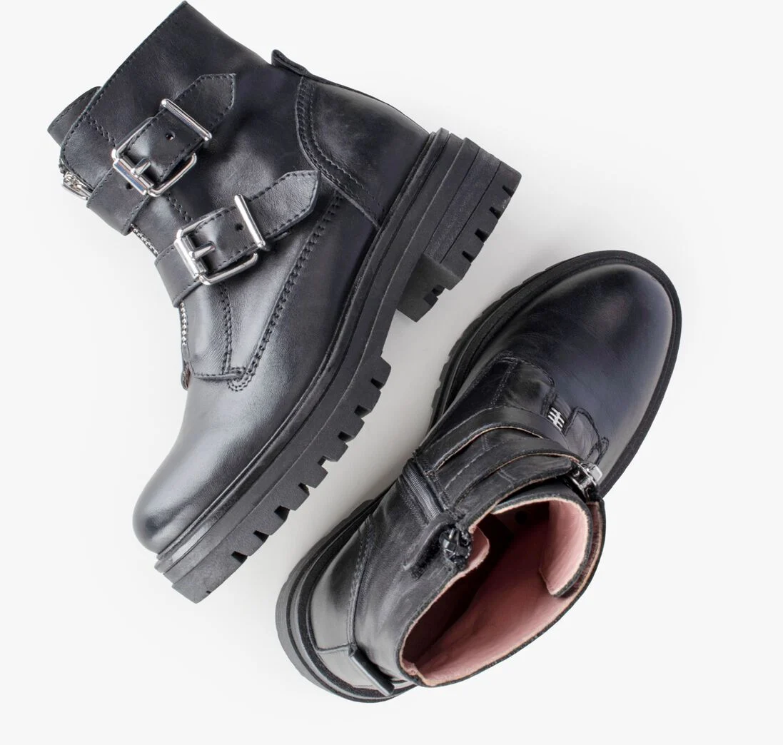 PS POELMAN zwarte ps poelman biker boots monk