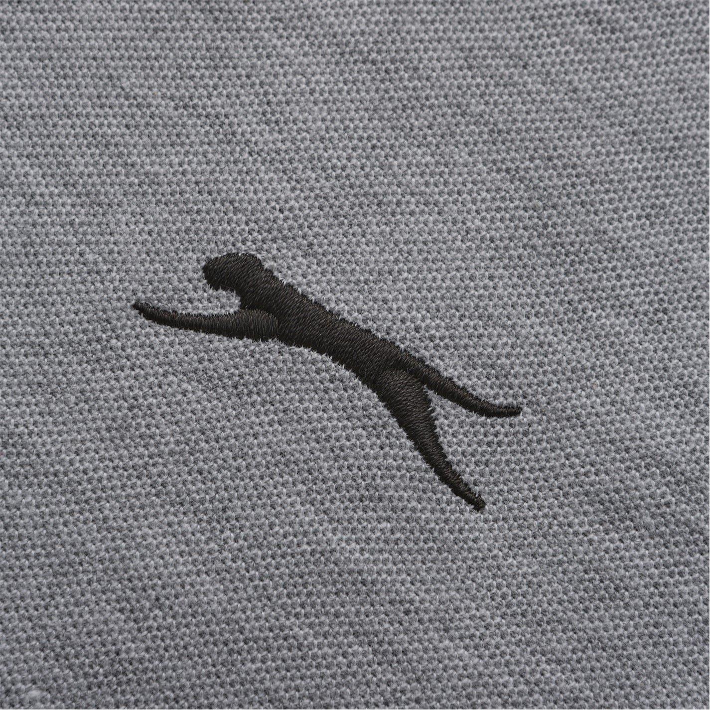 Slazenger Long Sleeve Tipped Polo Men