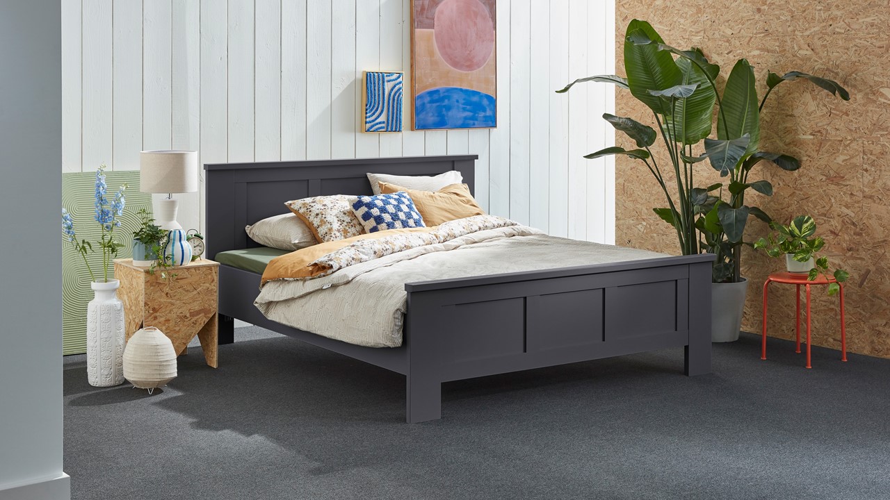 Bed Chateau grafiet