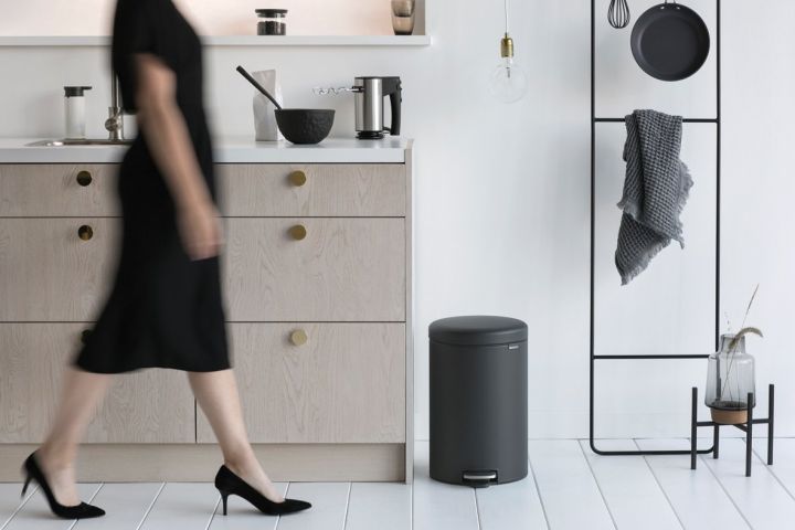 NewIcon Pedaalemmer 20 liter - Mineral Infinite Grey