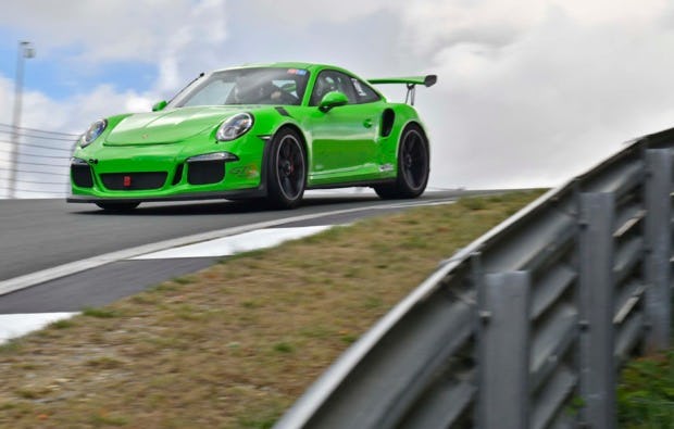 Porsche 911 GT3 RS 991 selbst lenken auf dem Circuit Zolder
