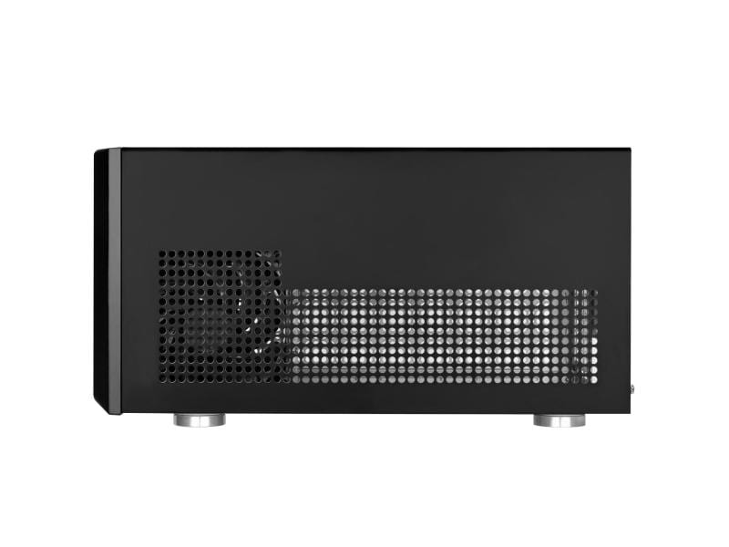 SilverStone PC-Gehäuse SST-SG11B Übersichtlich konzipiertes SFF-Gehäuse mit modernisiertem Layout
