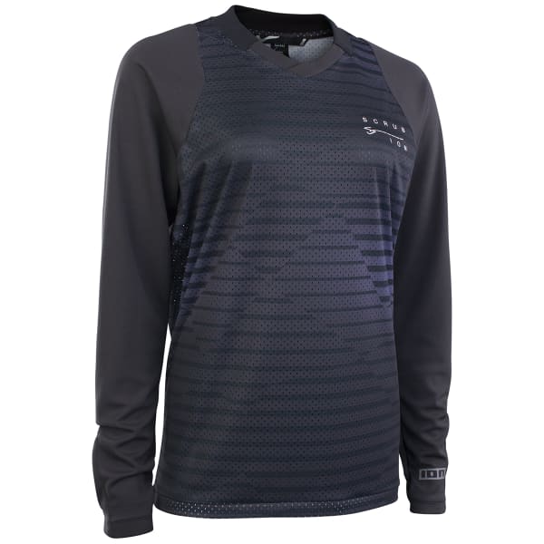 Maillot VTT ION JERSEY SCRUB LS W BLACK