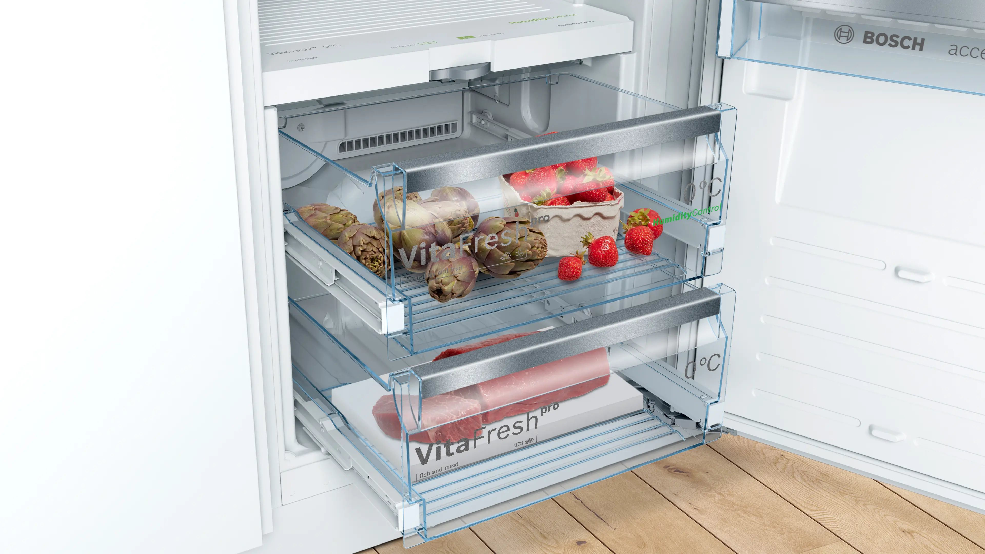 Serie 8 Inbouw koelkast 139.7 x 55.8 cm Vlakscharnier