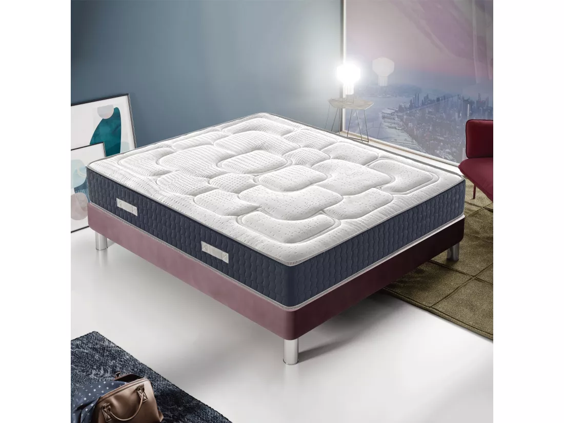Matelas mémoire de forme - Haut 30 cm - 11 zones de confort – Anatomique 100x190 cm