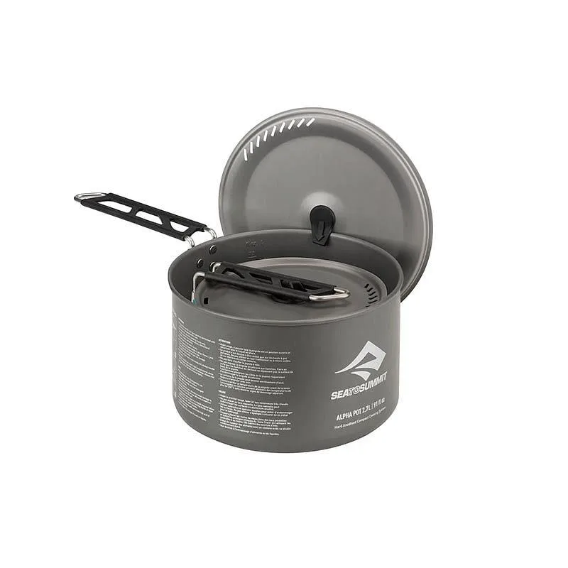 Sea To Summit ALPHA 2.2 COOKSET 2P W SACK Pacific Blue/Grey