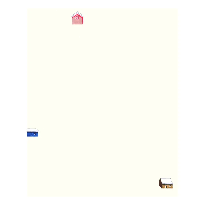Season Paper Papier peint Maisons