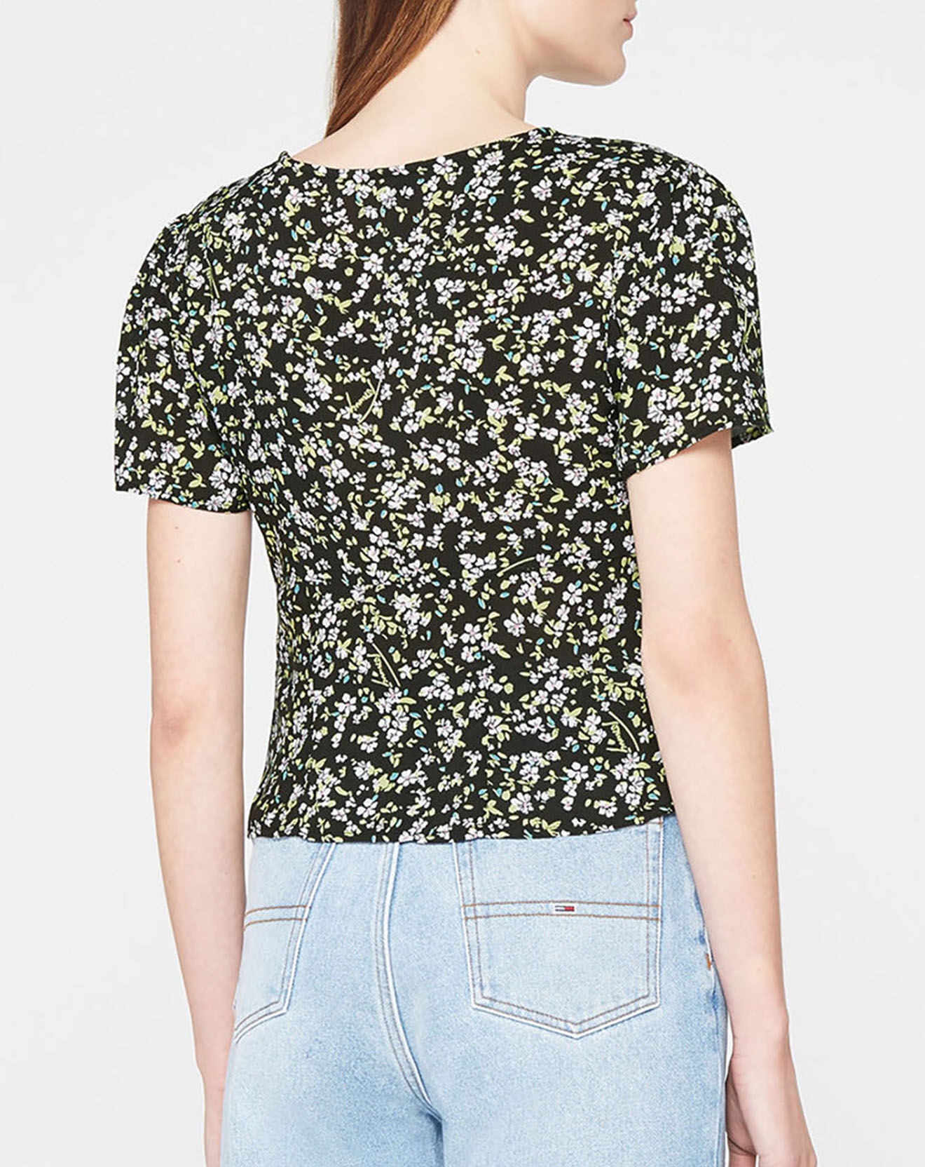 Tommy Jeans Top Célia à fleurs multicolore