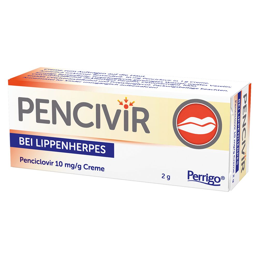 Pencivir bei Lippenherpes Penciclovir 10mg/g Creme