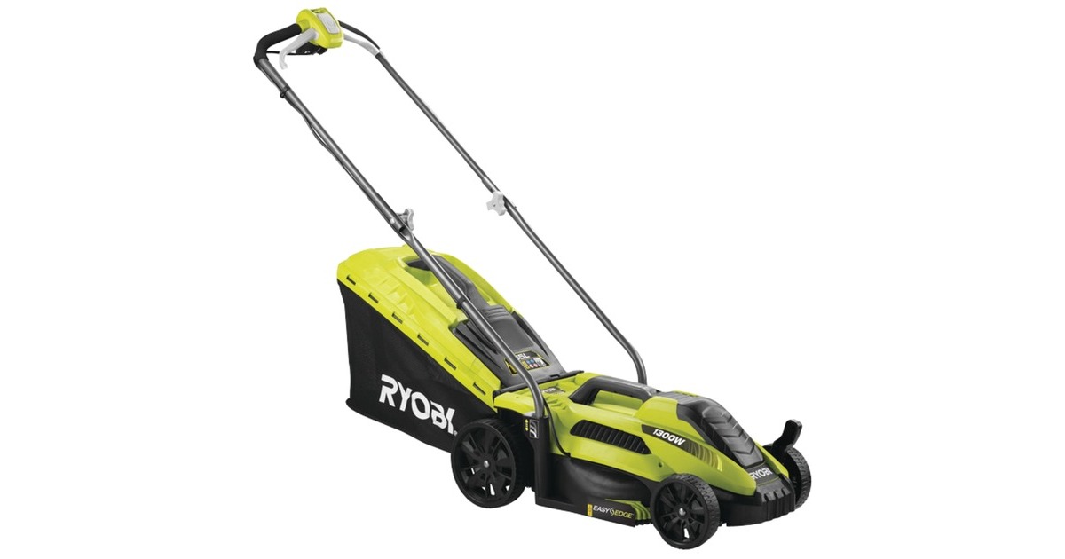 RyobiRLM13E33S elektrische grasmaaier  (Groen/zwart)