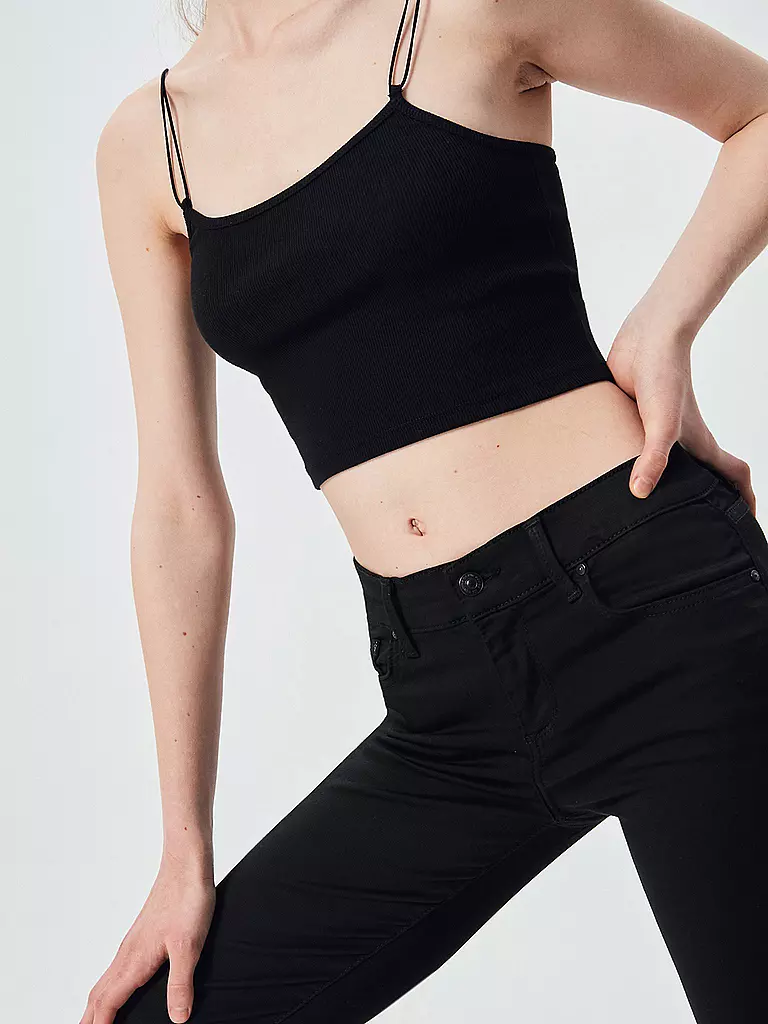 LTB JEANS Jeans Flared Fit FALLON schwarz