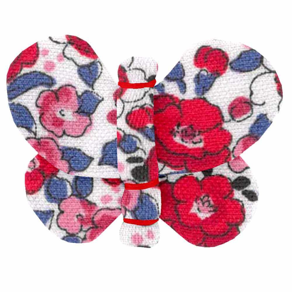 Barrette Petit Papillon Rouge Corolle