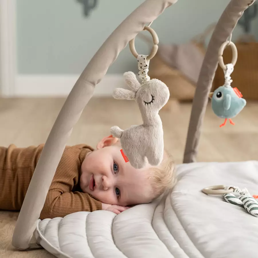 Done by Deer™ Spielbogen mit Krabbeldecke Lalee Sand