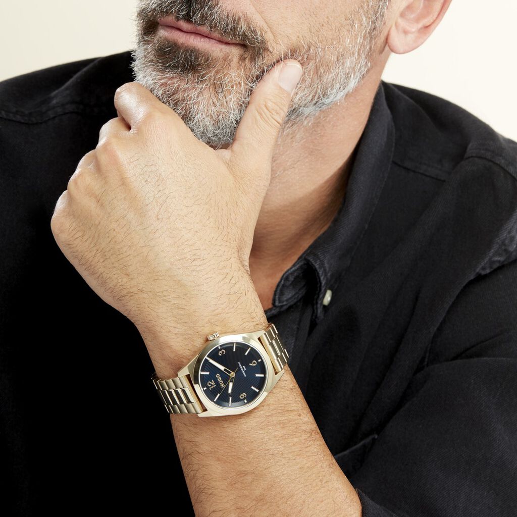 Montre Hugo Make Bleu