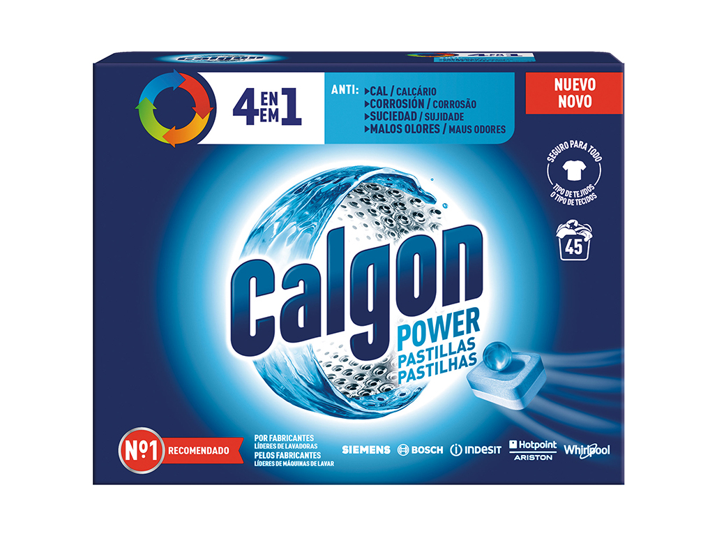 Pastilhas Anti-Calcário Calgon 45P