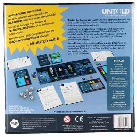 Asmodee Hub Games Untold Das Abenteuer wartet