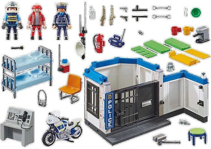 PLAYMOBIL City Action Politie: ontsnapping uit de gevangenis - 70568
