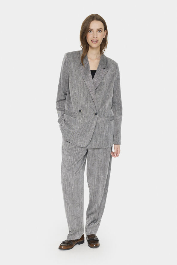 Saint Tropez GlendaSZ Blazer Mist grey melange