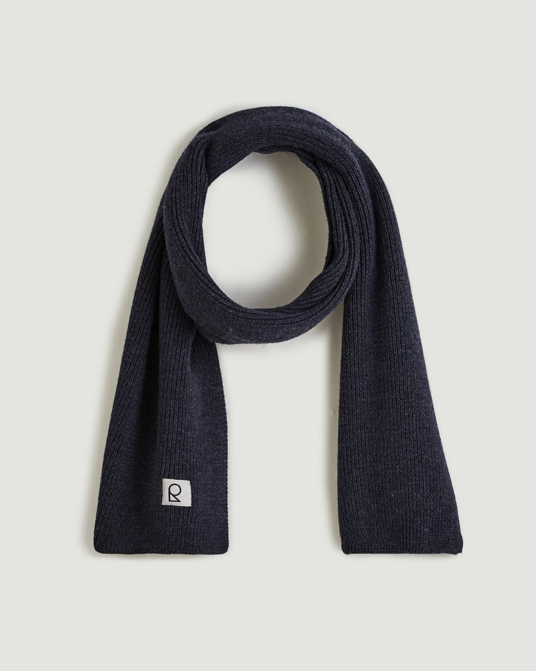 Echarpe en laine mérinos unisexe | Gris