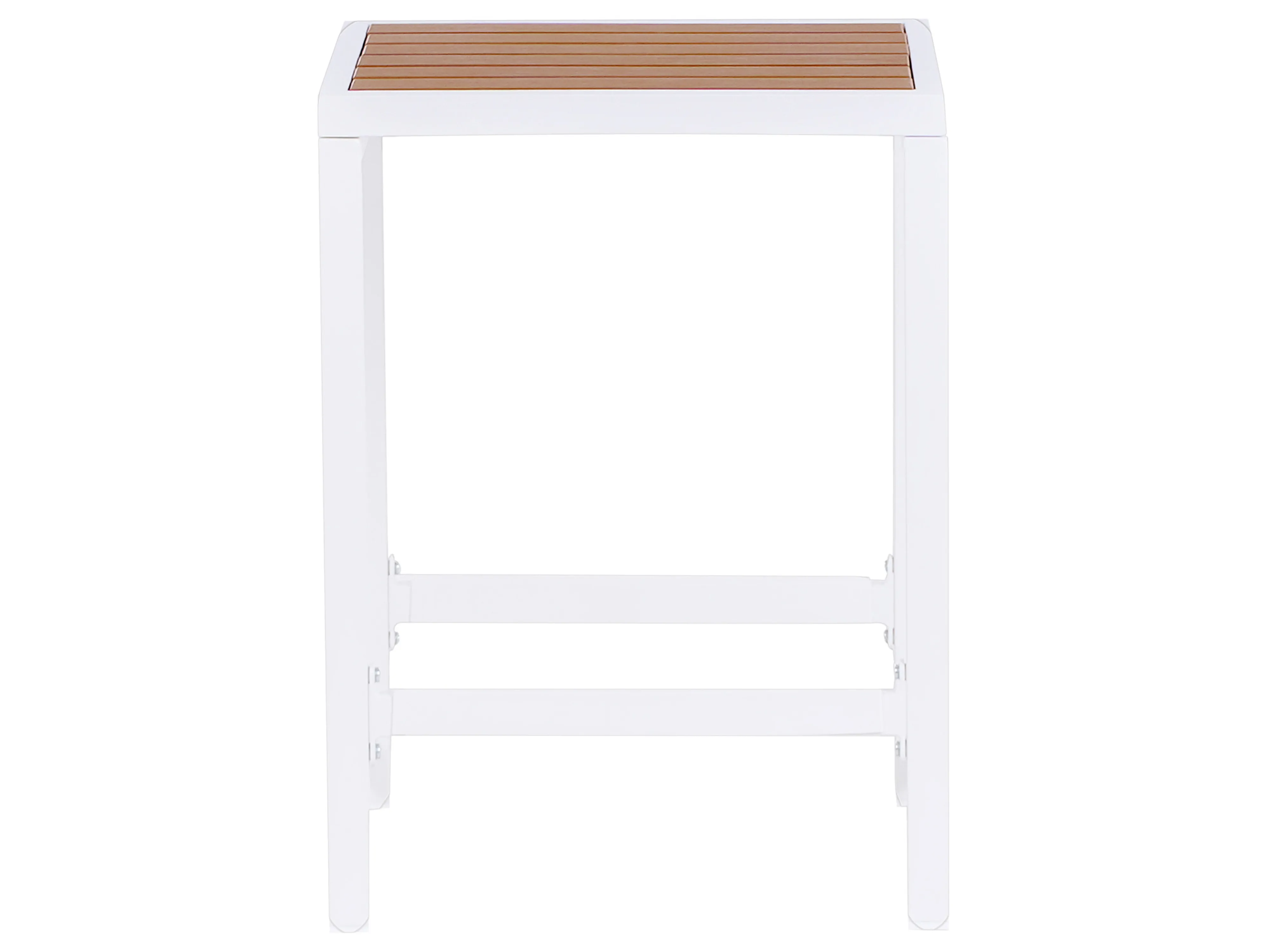 Tuin keukenset met spoelbak AVETRANA Metaal Bruin/wit