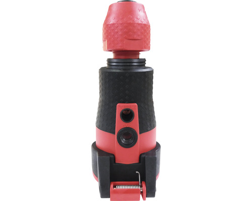 ABL 1589240 Professionele contactbeveiligingskoppeling IP54 met spanningsindicator + zelfsluitende scharnierdeksel zwart/rood