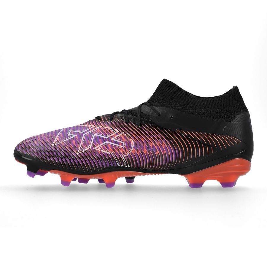 PUMA Future 8 Pro FG/AG Unlimited - Noir/Blanc/Glowing Red