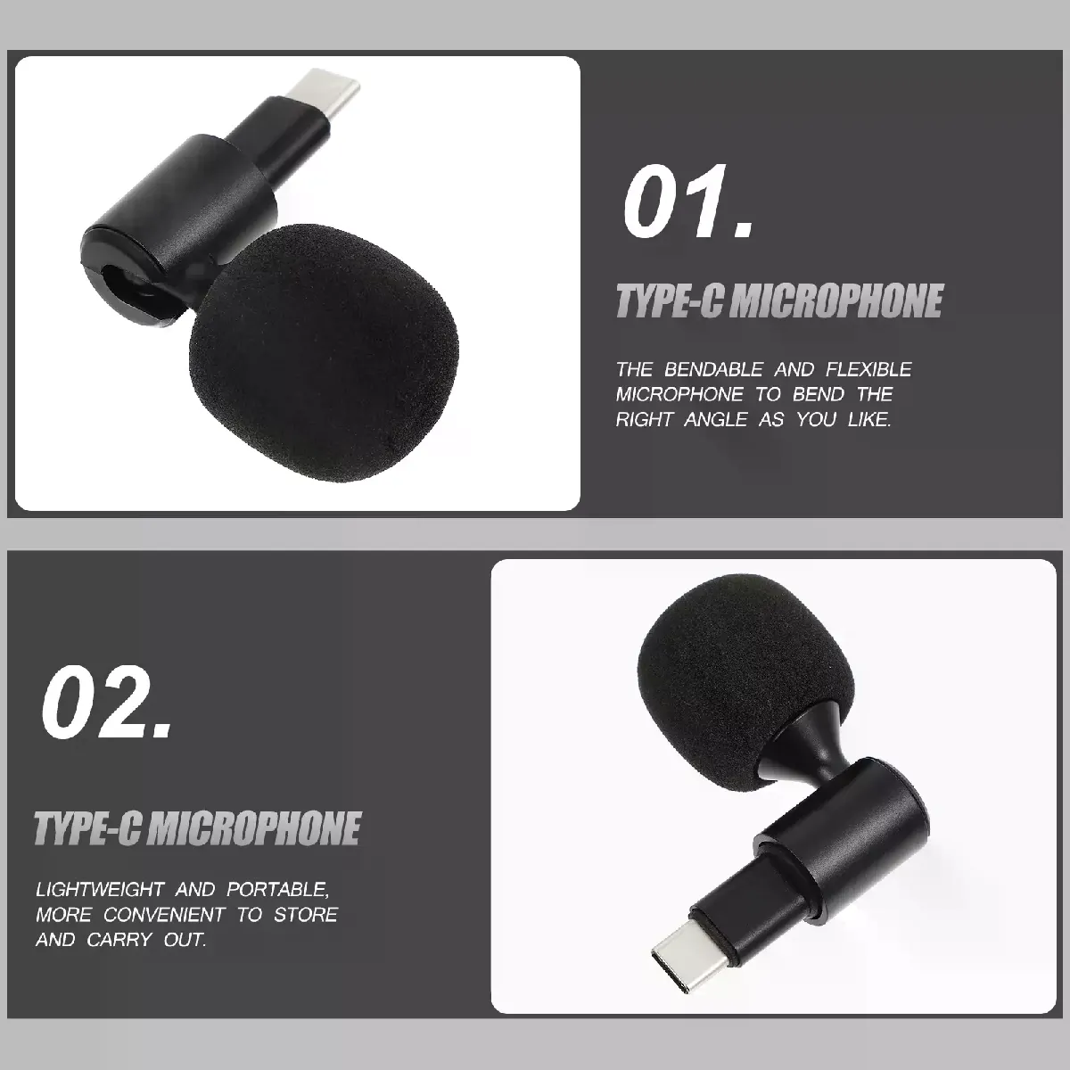 Mini microphone type C Cfsyls