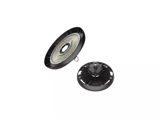 Lampe LED industrielle UFO 150W et 22500 lumen IP65 4000K Projecteur LED Alcapower